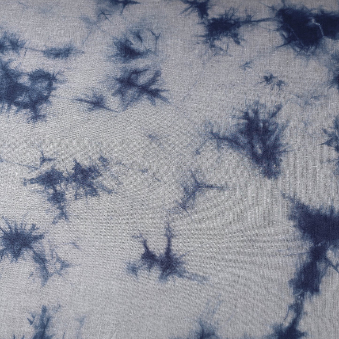 Blue - Shibori Tie-Dye Soft Cotton Fabric