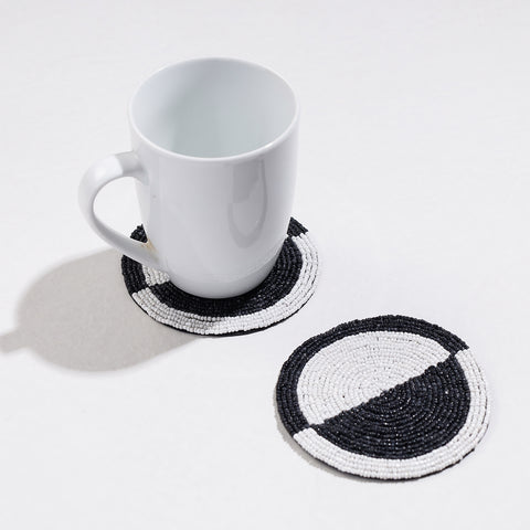  Handmade Hapur Bead Work Coasters 