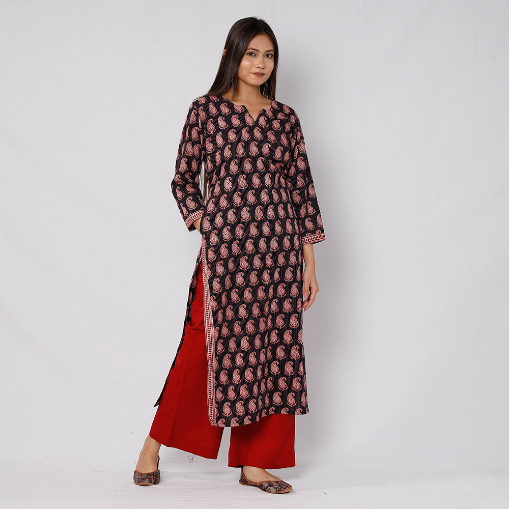 Bagh Kurta with Palazzo & Dupatta Set
