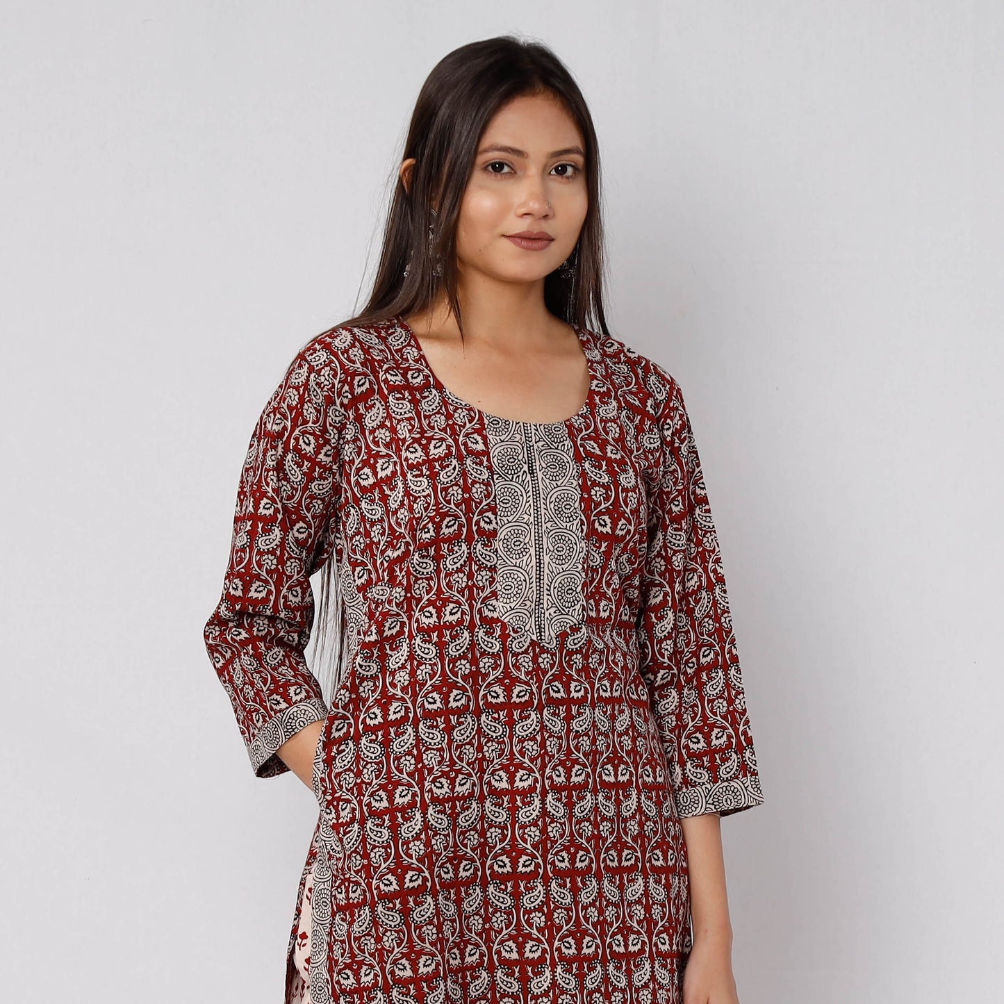 Bagh Kurta with Palazzo & Dupatta Set
