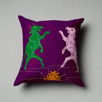 Applique Work Cushion Cover