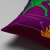 Applique Work Cushion Cover