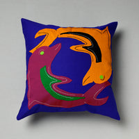 Applique Work Cushion Cover