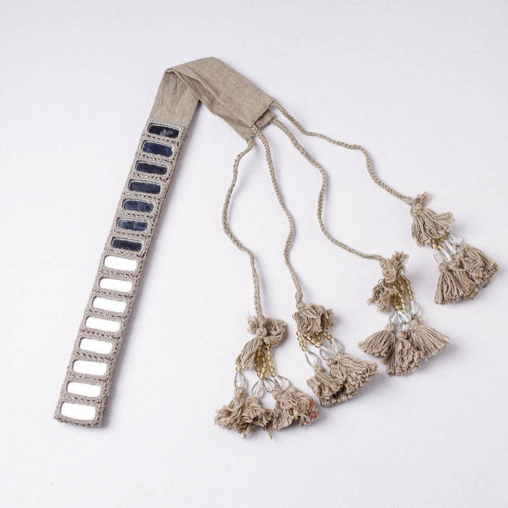  Mirror Work Kutch Embroidery Dori Waist Belt / Kamarbandh 