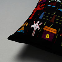 Applique Work Cushion Cover