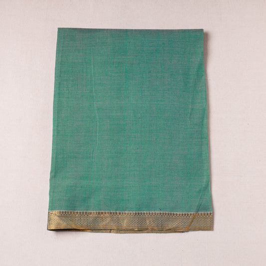 Green - Mangalagiri Handloom Cotton Precut Fabric