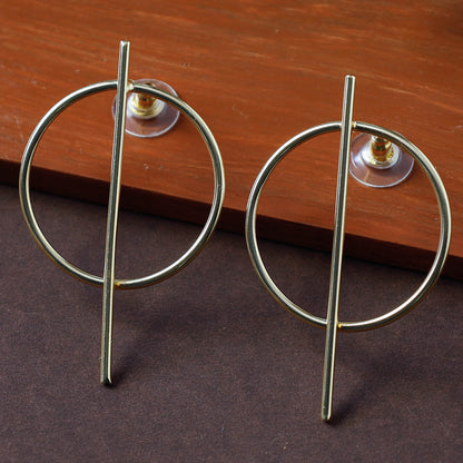 Brass Metal Handcrafted Earrings