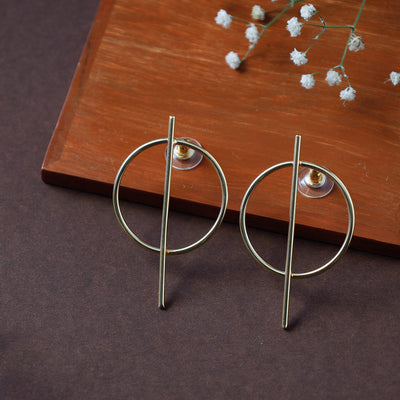 copper & brass earrings
