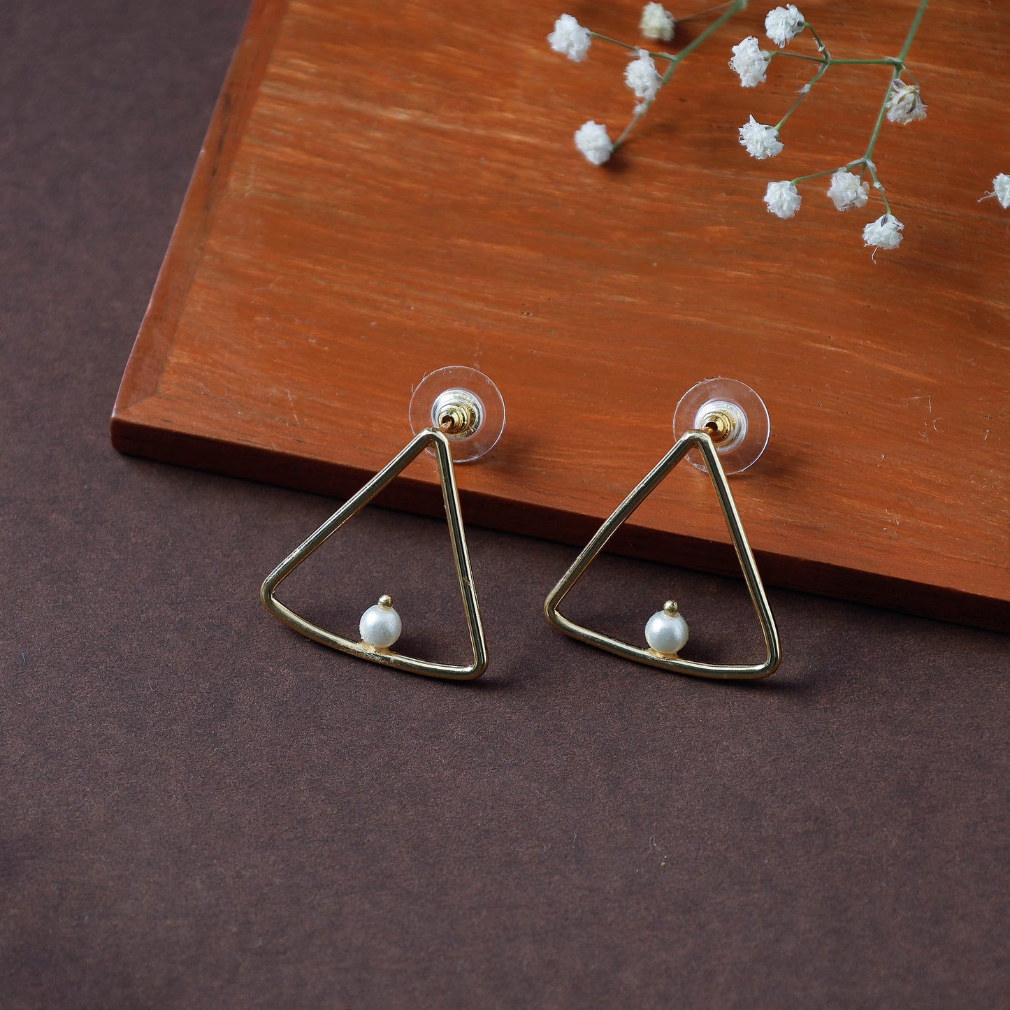 copper & brass earrings