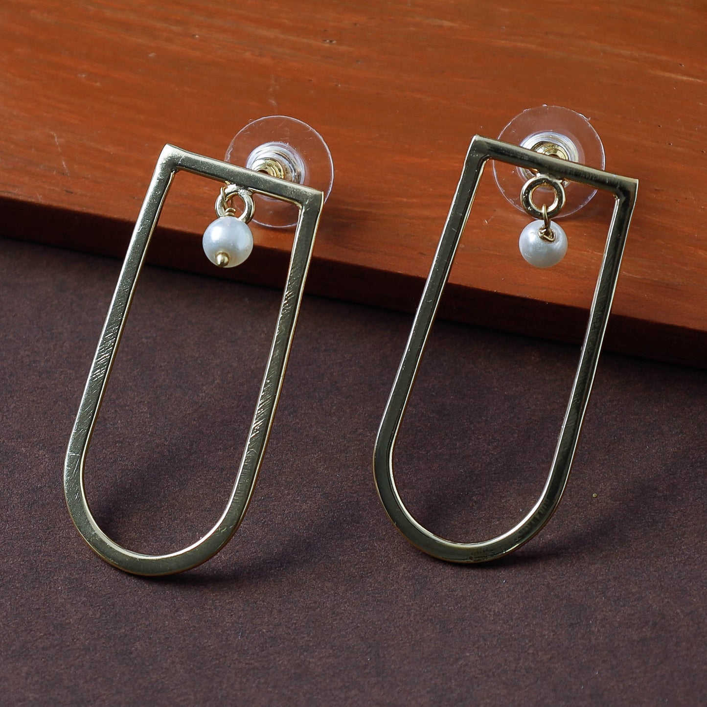 Brass Metal Handcrafted Earrings