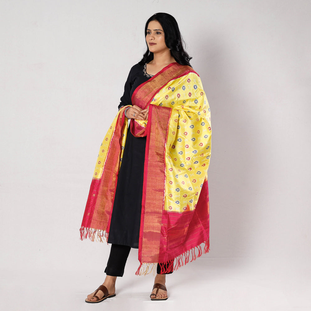 pochampally ikat dupatta