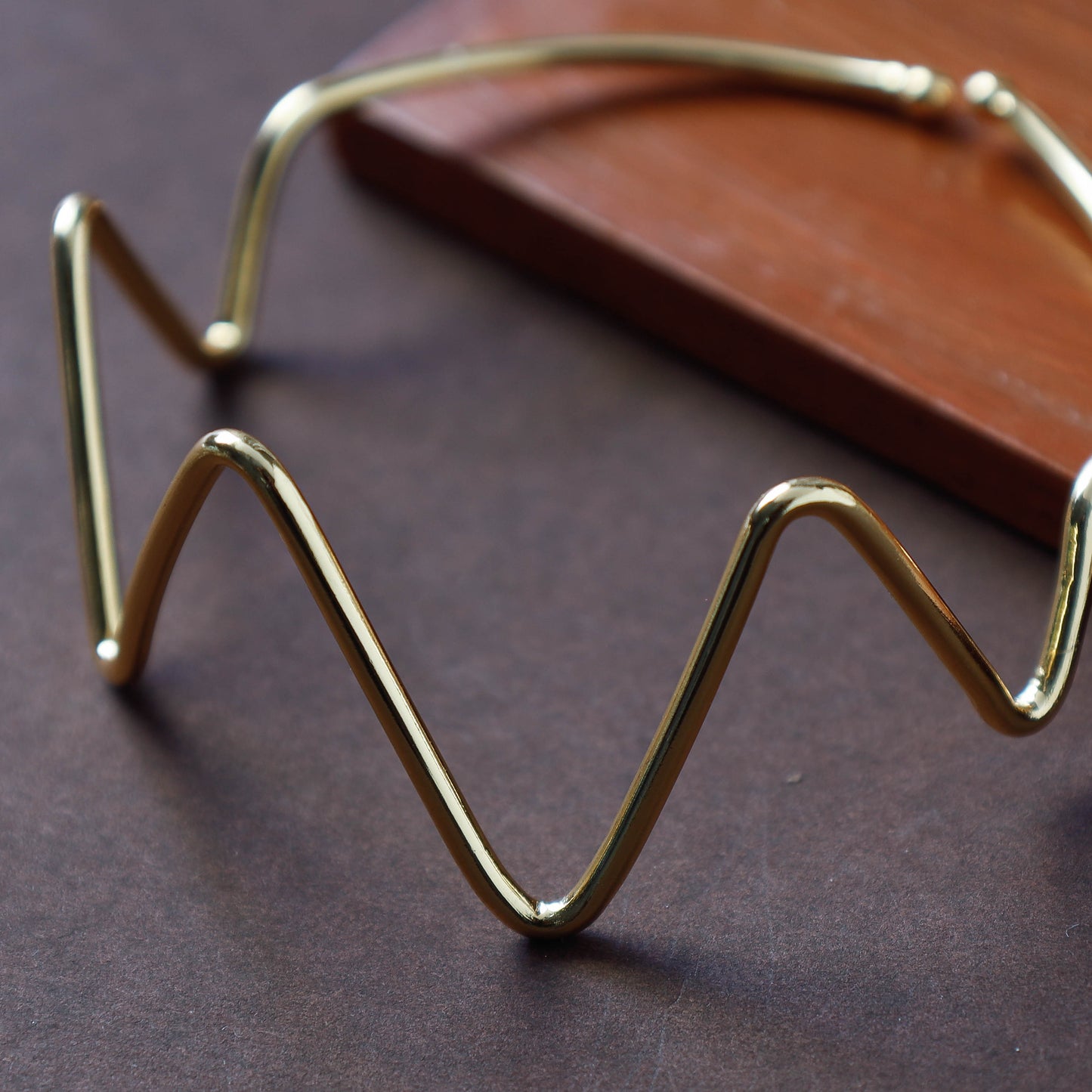 Brass Metal Handcrafted Bangle (Adjustable)