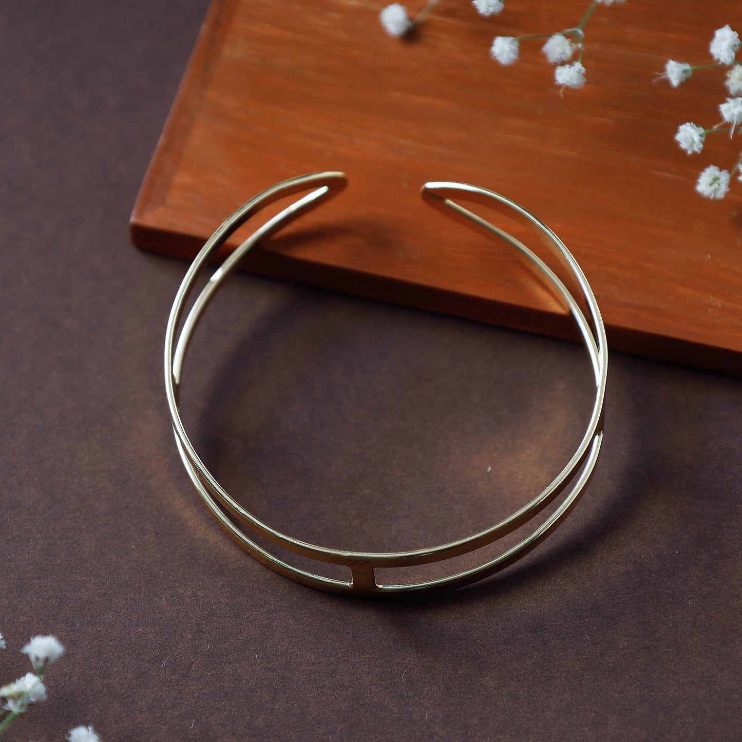 copper & brass bangle 