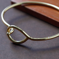 copper & brass bangle 