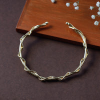 copper & brass bangle 