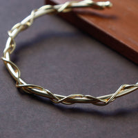 copper & brass bangle 