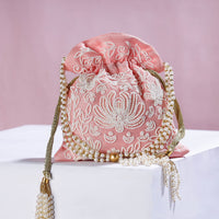 beadwork potli bag 