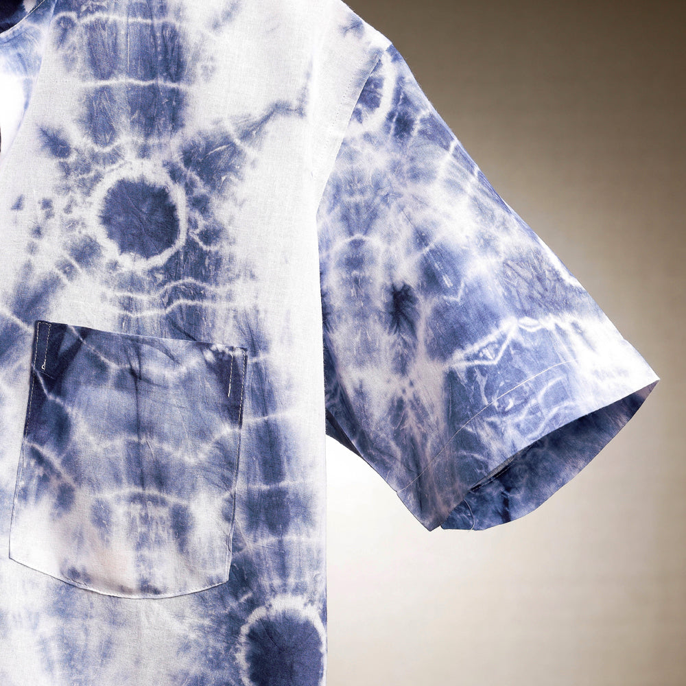 Printed Shibori Tie-Dye T-Shirt - Ready to Wear