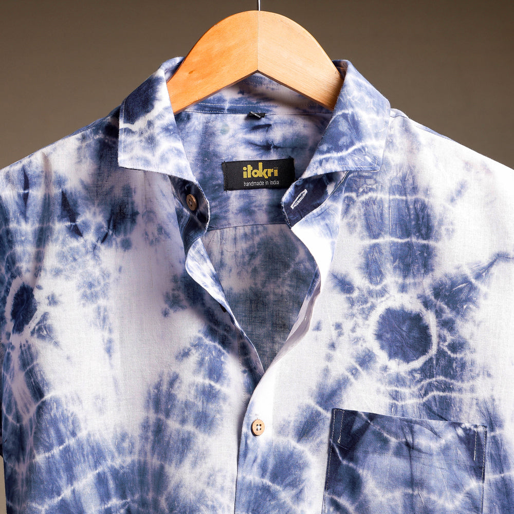 Printed Shibori Tie-Dye T-Shirt - Ready to Wear