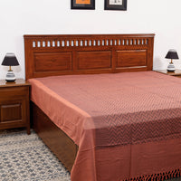 Handloom bed cover