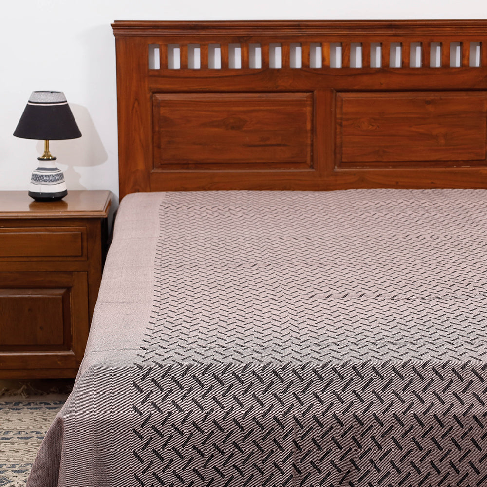 Handloom bed cover