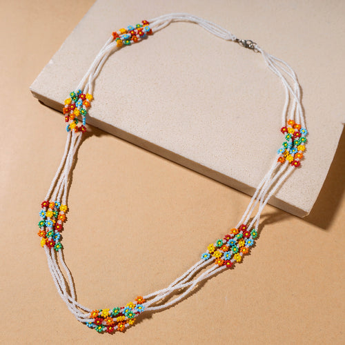 Hapur Beadwork Necklace by Aagaz