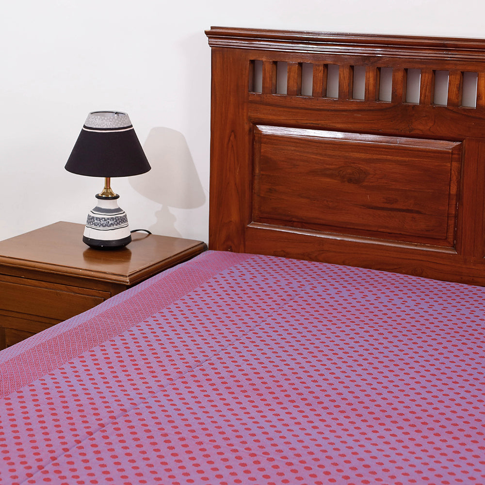 plain double bed cover