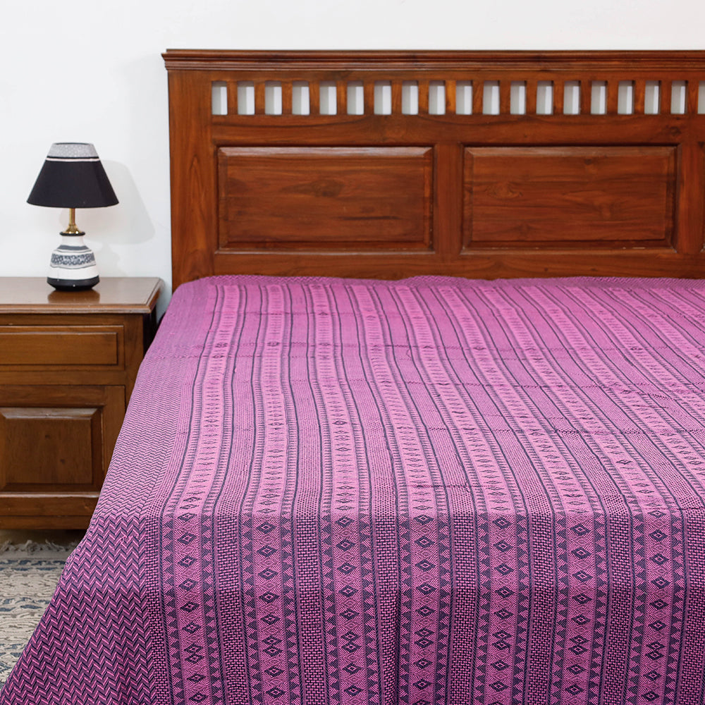 Handloom bed cover