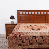 kalamkari single bed cover