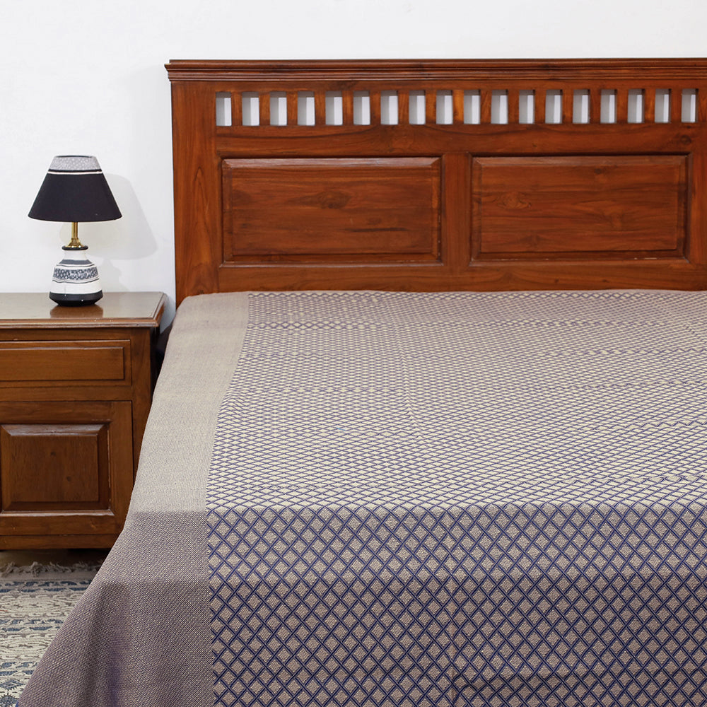 plain double bed cover