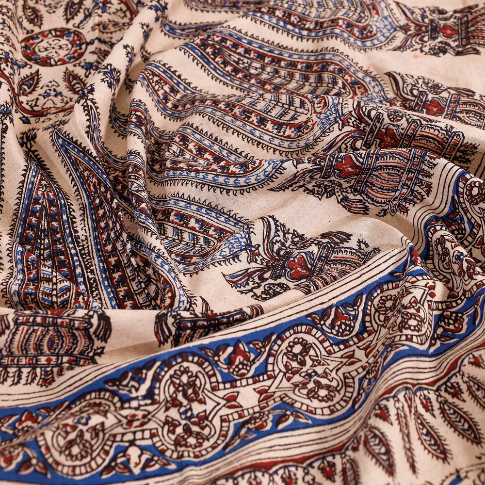 kalamkari single bed cover