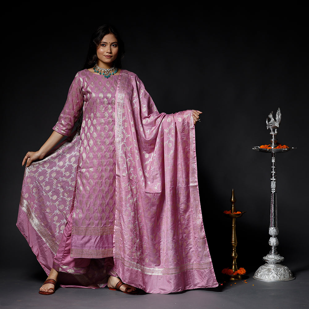 Banarasi Silk Kurta Set