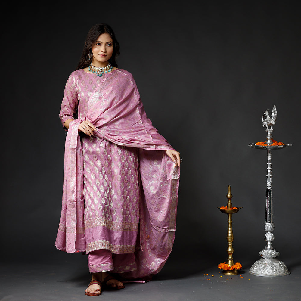 Banarasi Silk Kurta Set