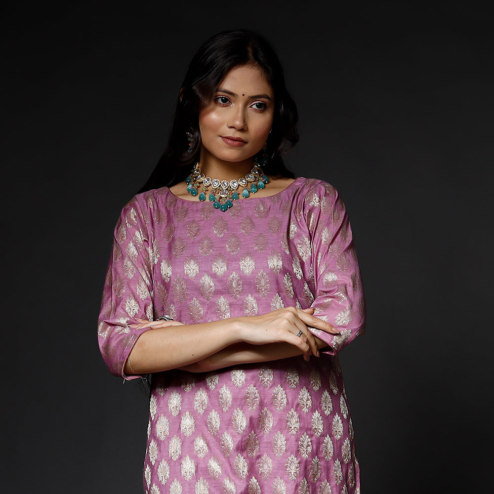 Banarasi Silk Kurta Set