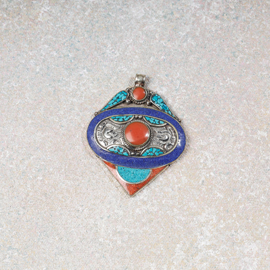 Tibetan Necklace Pendant
