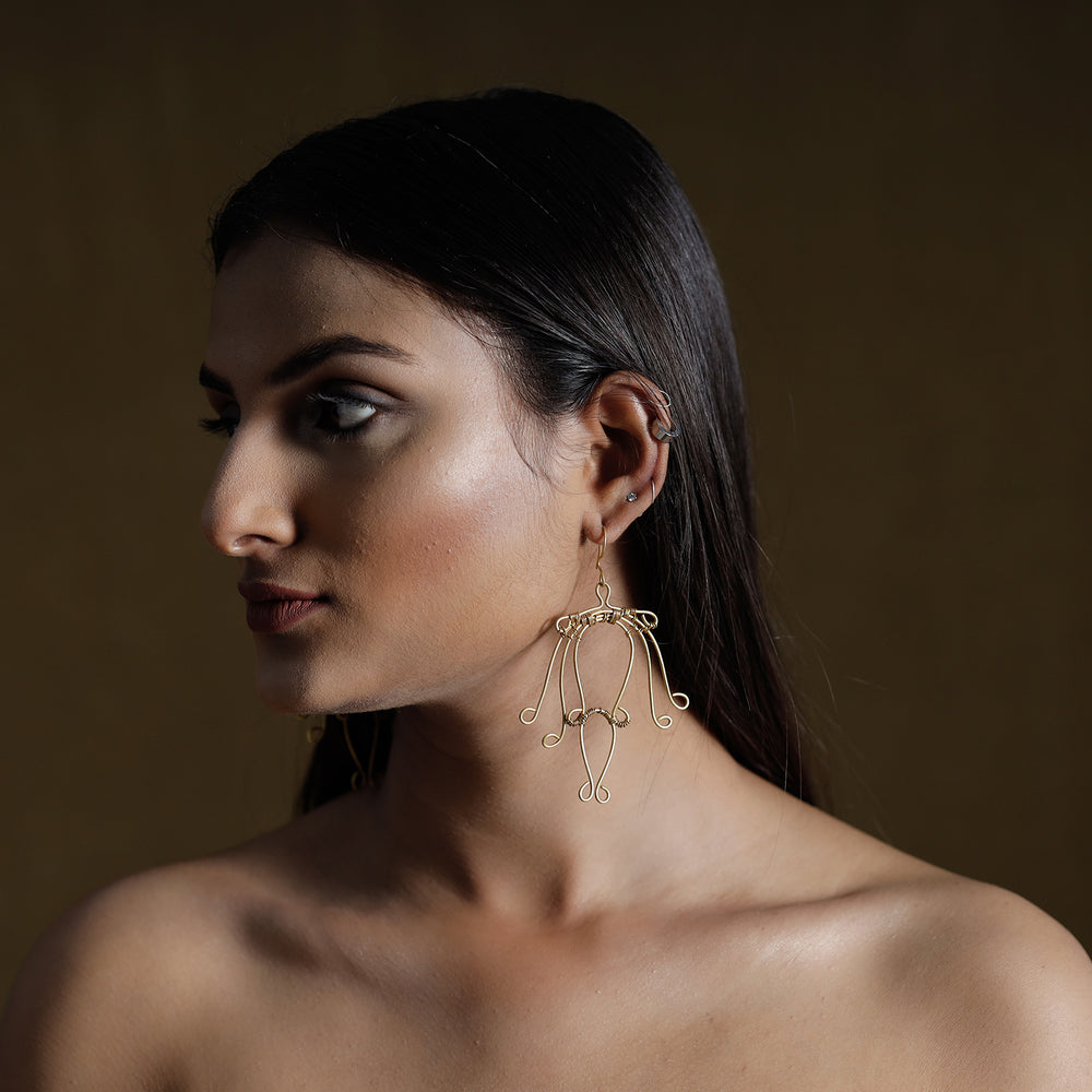 dokra earrings