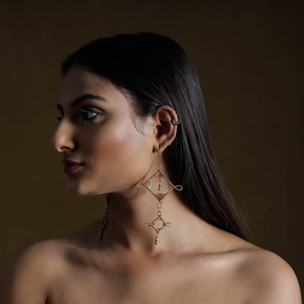 dokra earrings