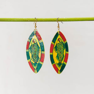 Manjusha Handpainted Clay Earrings