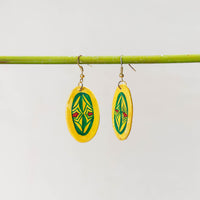 Manjusha Handpainted Clay Earrings
