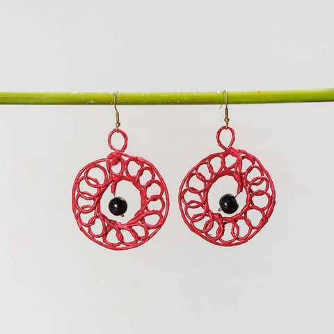 sikki grass earrings