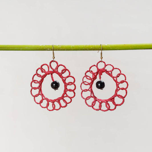 sikki grass earrings