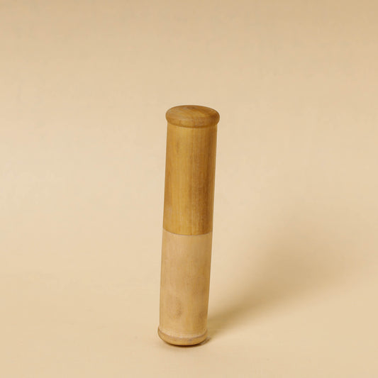 Handmade Wooden Grasping Bell Rattle