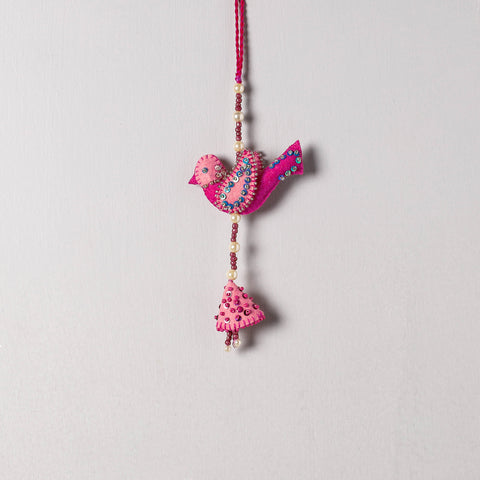  Buy Bird - Handmade Felt & Beadwork Wall Hanging l iTokri.com
