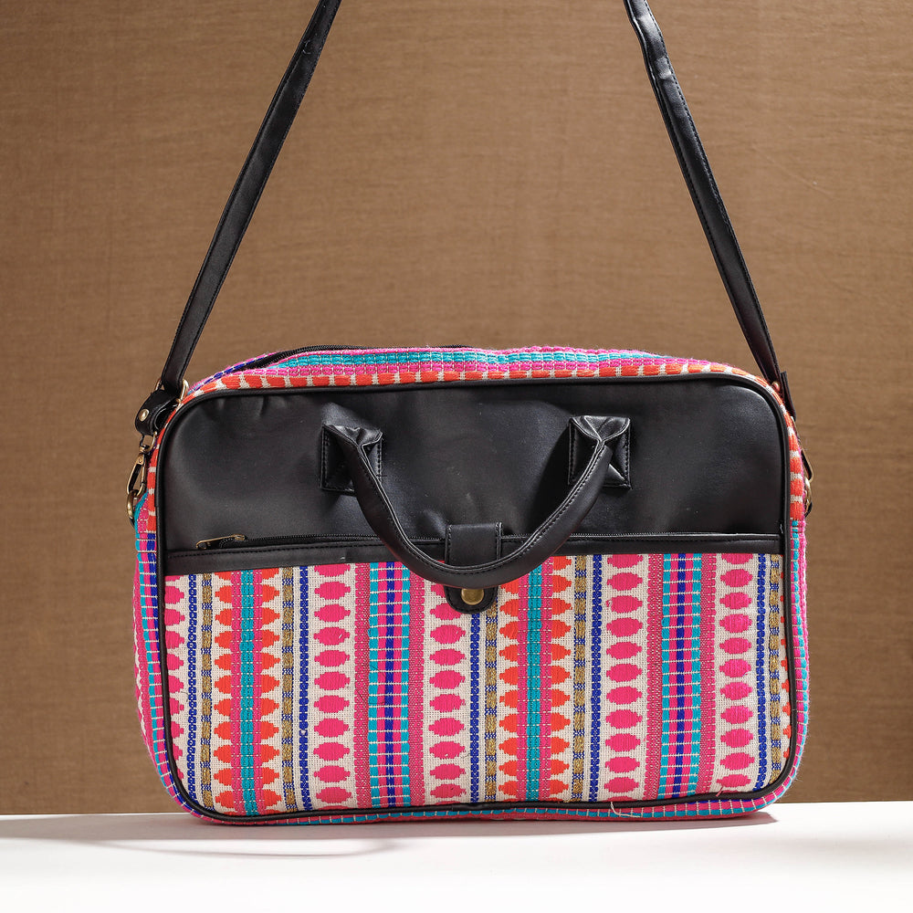 cotton laptop bag