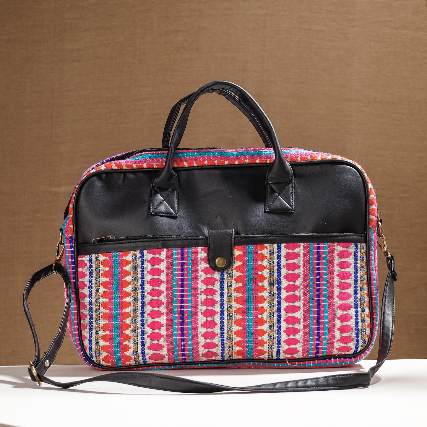 cotton laptop bag