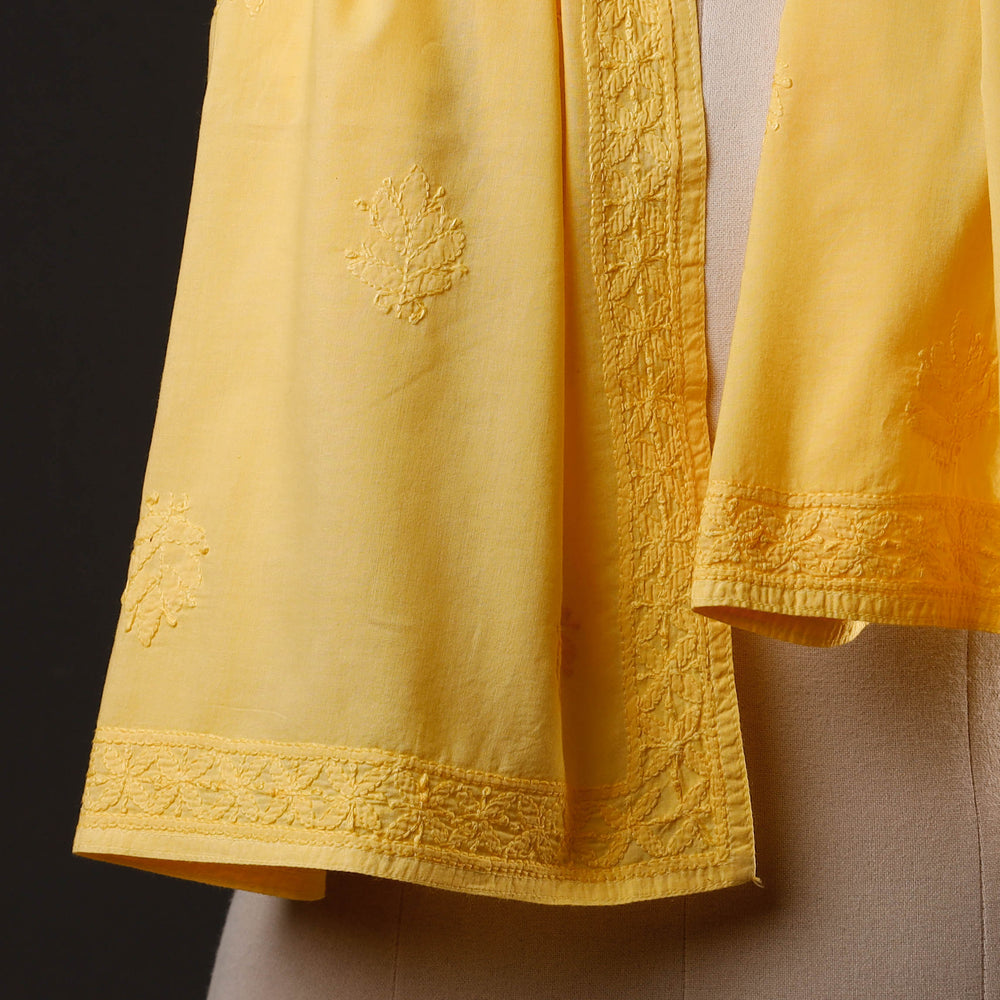 chikankari stole