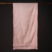 Peach - Lucknow Chikankari Hand Embroidered Cotton Stole