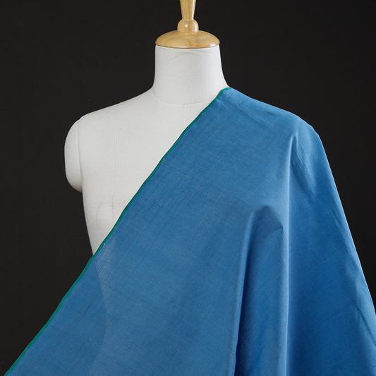 Blue Original Mangalagiri Handloom Cotton Fabric