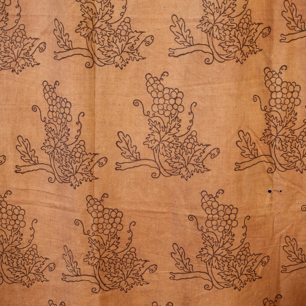 block printed curtain 