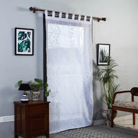 Applique Work Door Curtain